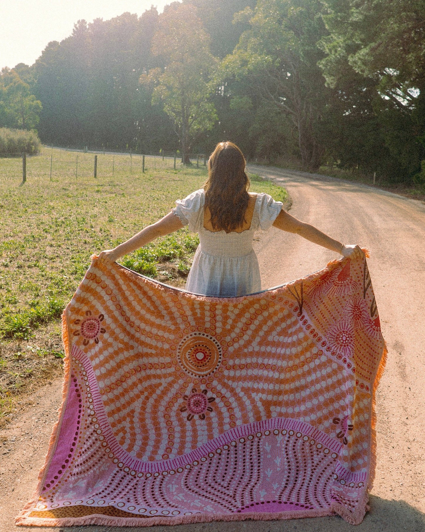 
                  
                    Picnic Beach Throw Rug - Sunray First Nations - XL
                  
                