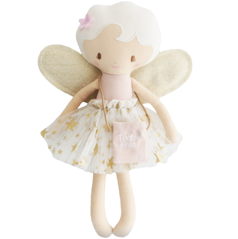 Alimrose Doll Tilly the Tooth Fairy 35cm Ivory Gold
