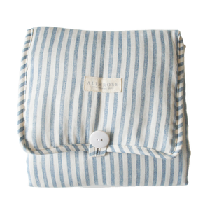 
            
                Load image into Gallery viewer, Alimrose Little Traveller Change Mat Chambray Stripe
            
        