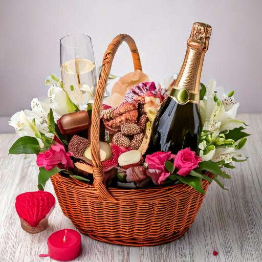 
                  
                    Gourmet Champagne Gift Basket
                  
                