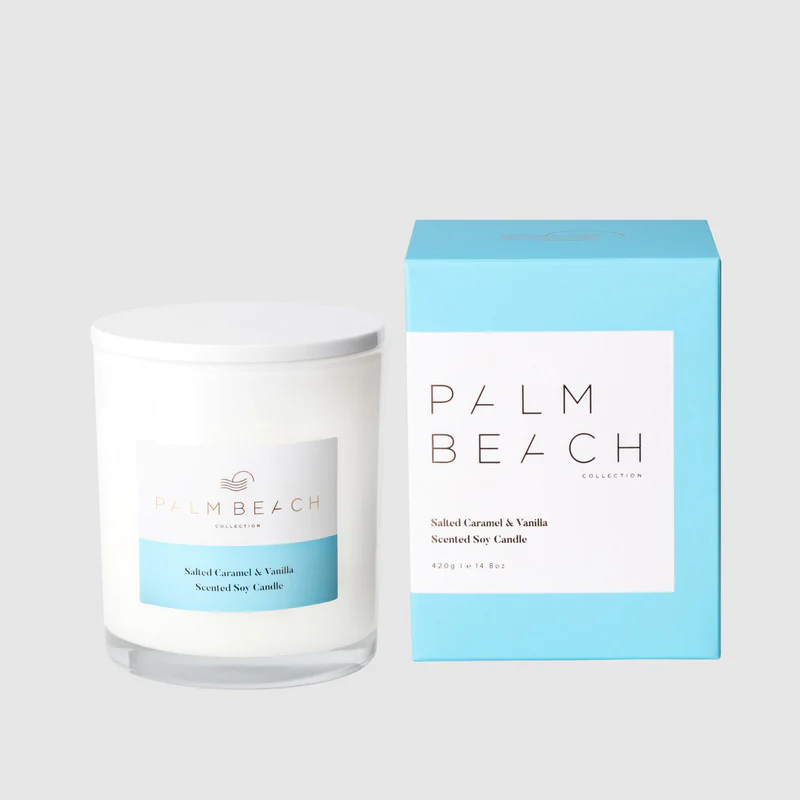 Palm Beach Salted Caramel and Vanilla Candle