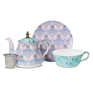 T2 Damask Dreams Tea For One Aqua