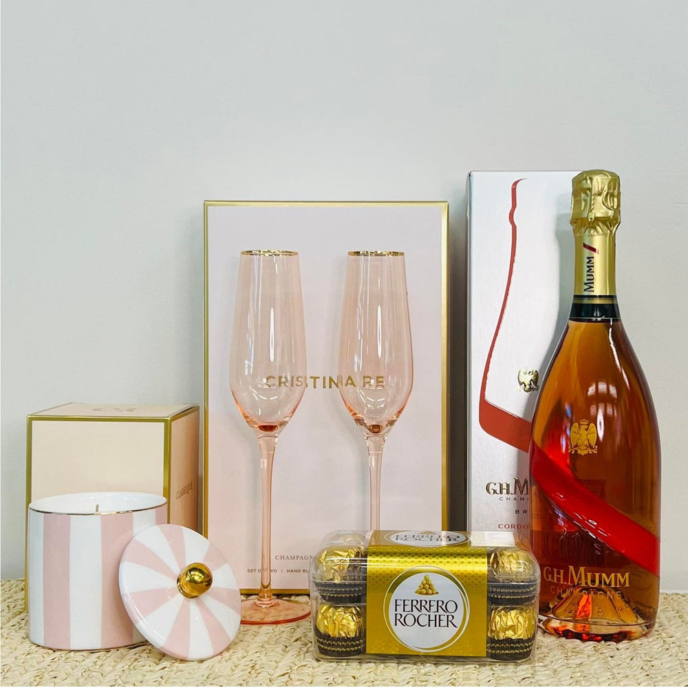 Hamper - Cristina Re Rose Crystal Deluxe Gift Set