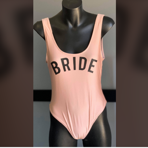 
            
                Load image into Gallery viewer, Bride Pink Black Swimsuit
            
        