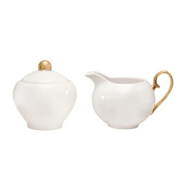 
            
                Load image into Gallery viewer, Cristina Re Sugar Bowl and Creamer
            
        