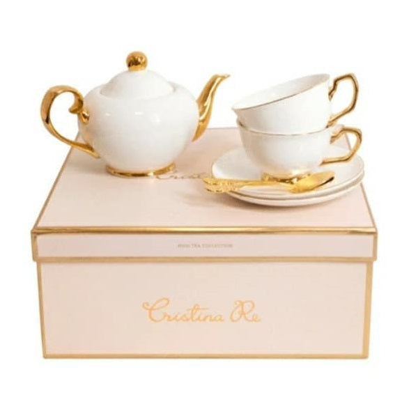 Cristina Re Tea Set for Two - Ivory
