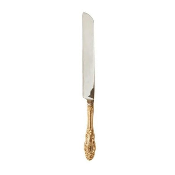 Cristina Re Vintage Cake Knife Gold