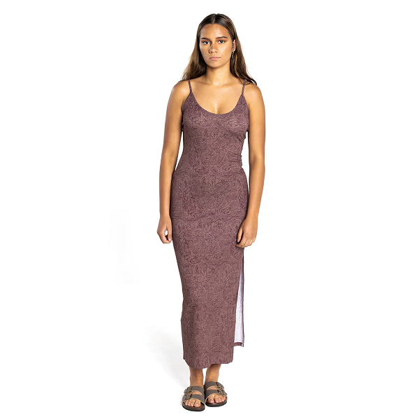 Kaninda - Maxi Dress - Dusty Brown West Shore Collective Kaninda - Maxi Dress - Dusty Brown West Shore Collective