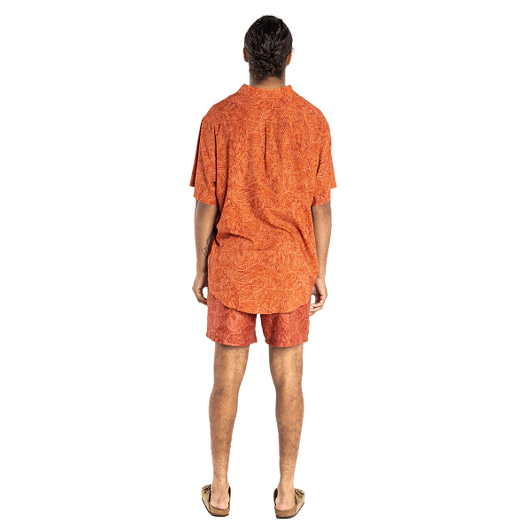 Kaninda - Men's Shirt - Burnt Orange