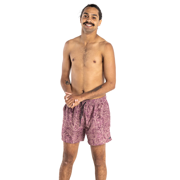 Kaninda - Men's Swim Shorts - Dusty Brown
