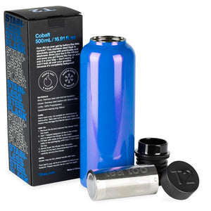 T2 Stainless Steel Flask Pearlised Cobalt