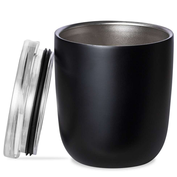 T2 Stainless Steel Travel Mug Black