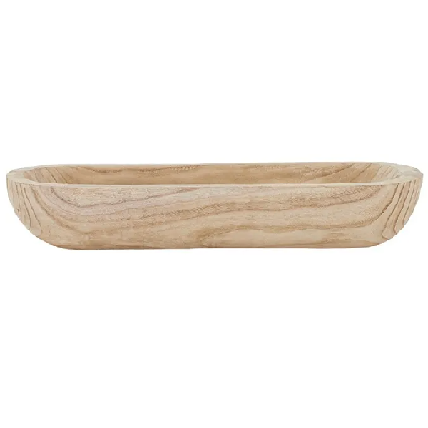 Wells Wooden Natural Long Platter