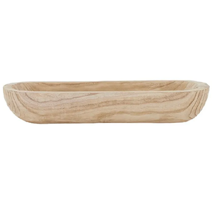 Wells Wooden Natural Long Platter