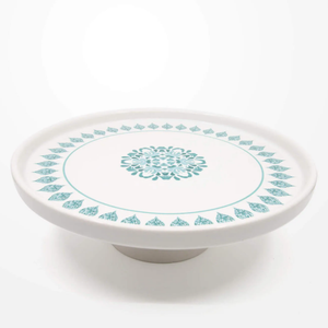 Cake Stand - Moroccan Madness - Ocean Blue - KSH32