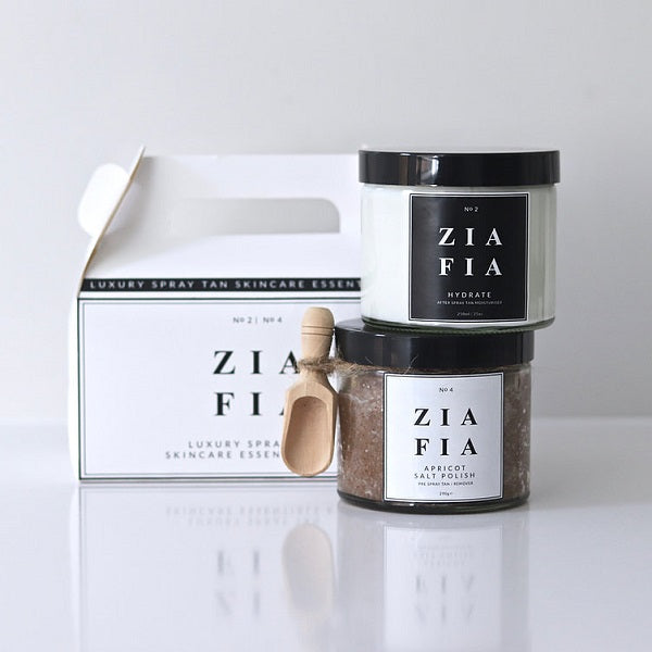 
            
                Load image into Gallery viewer, Zia Fia - Kit No.2 Hydrating Moisturiser &amp;amp; Exfoliating Apricot Scrub
            
        