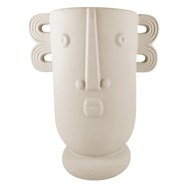 
            
                Load image into Gallery viewer, Neville Face Ceramic Vase
            
        