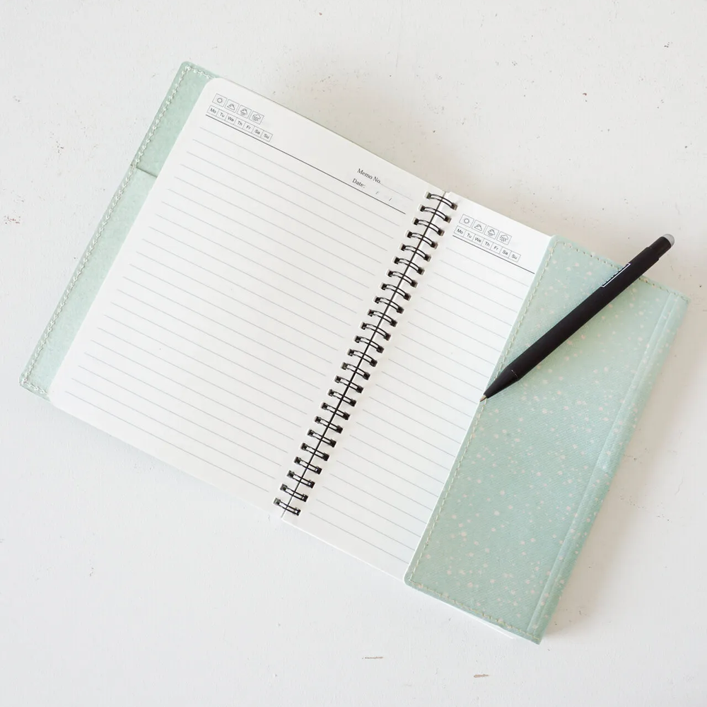 Notebook - Sage Speckles