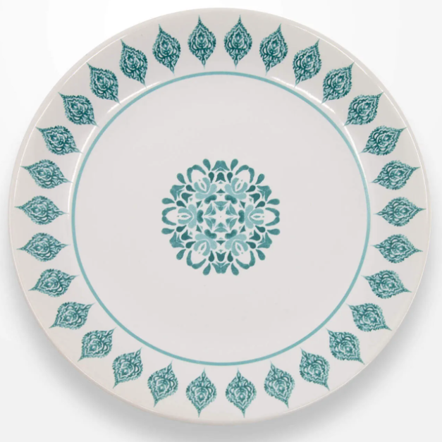Side Plate - Moroccan Madness - Ocean Blue - KSH39